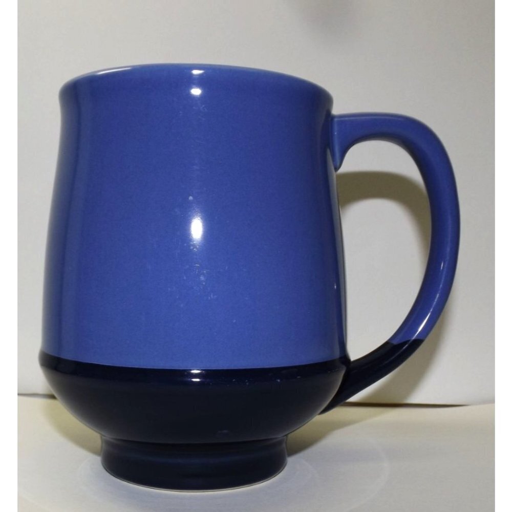 Large blue 20 oz. coffee mug
